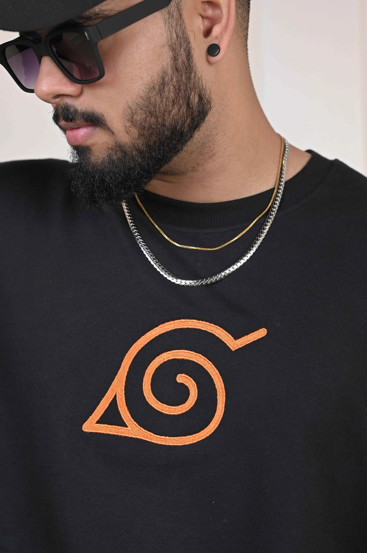 Minato Embroidered Oversized T-Shirt