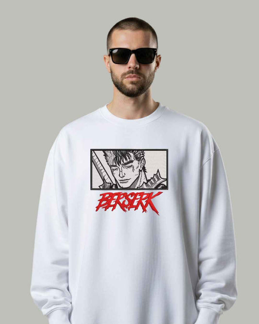 Berserk “Black Swordsman” Embroidered Sweatshirt