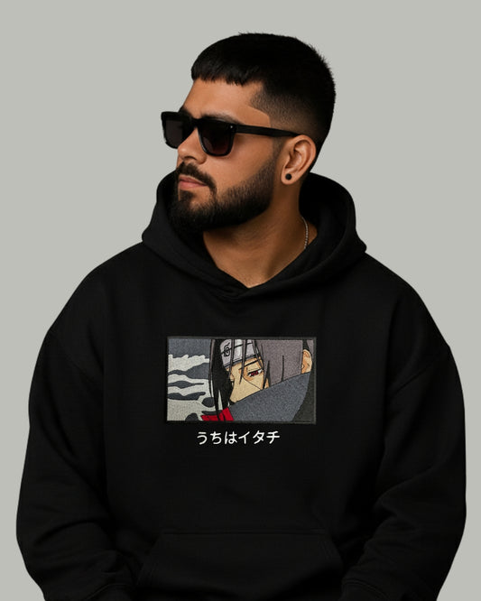 Itachi Embroidered Hoodie