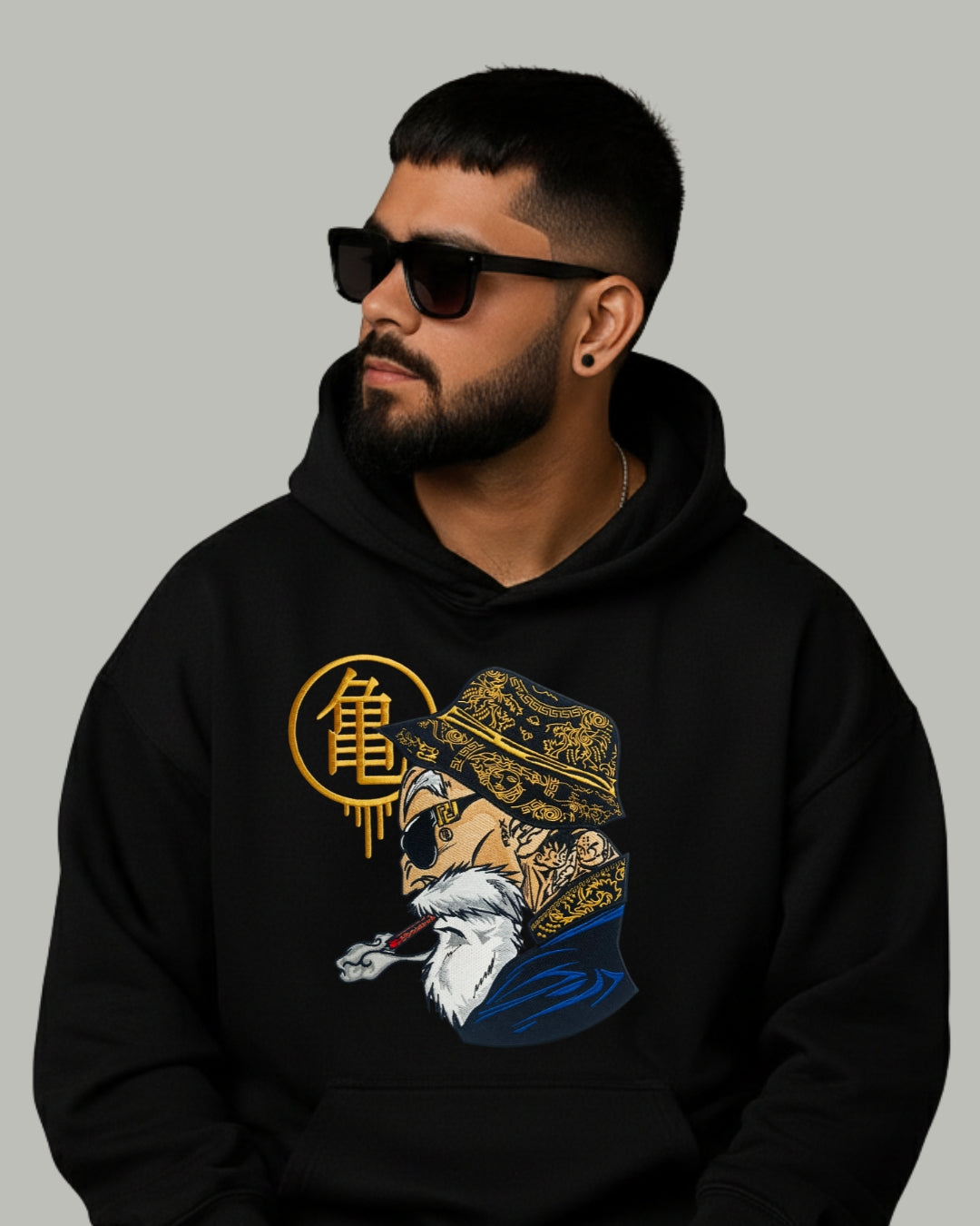 Master Roshi Embroidered Hoodie
