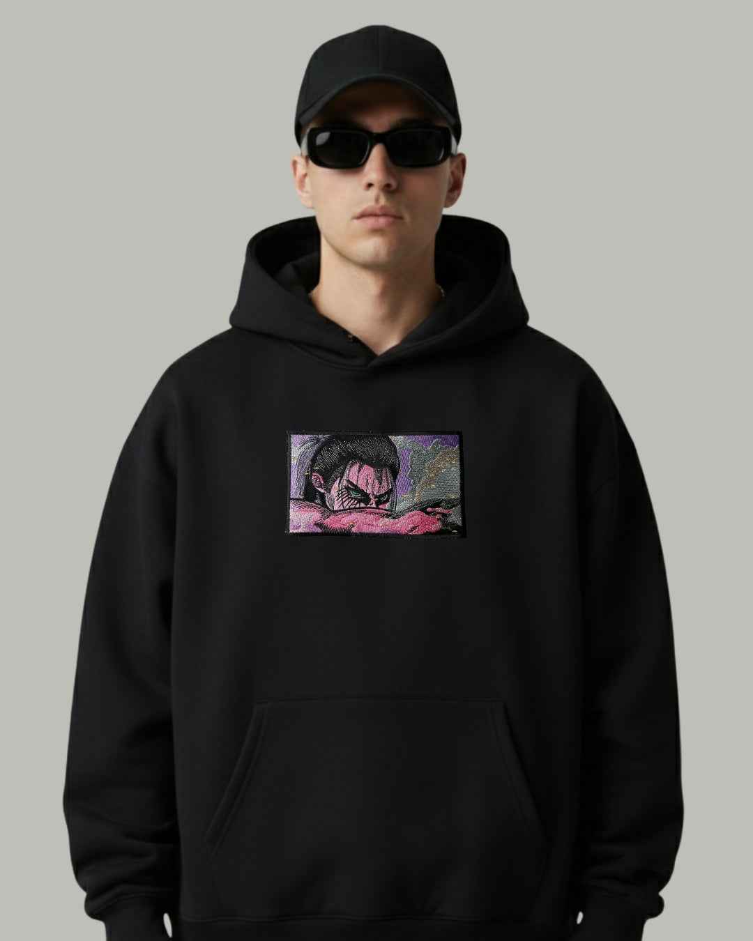 Attack on Titan Embroidered Hoodie