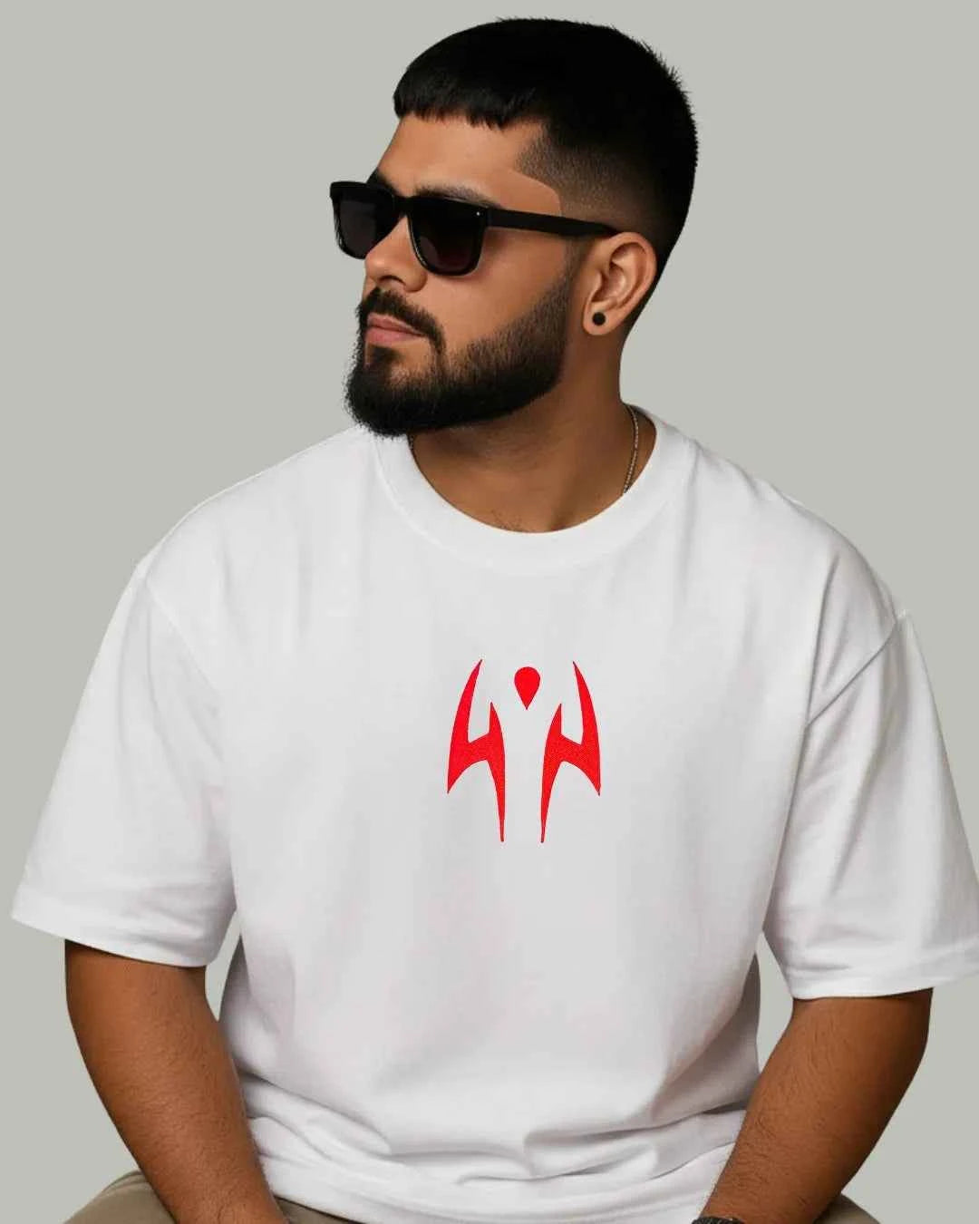 Sukuna Embroidered Oversized T-Shirt