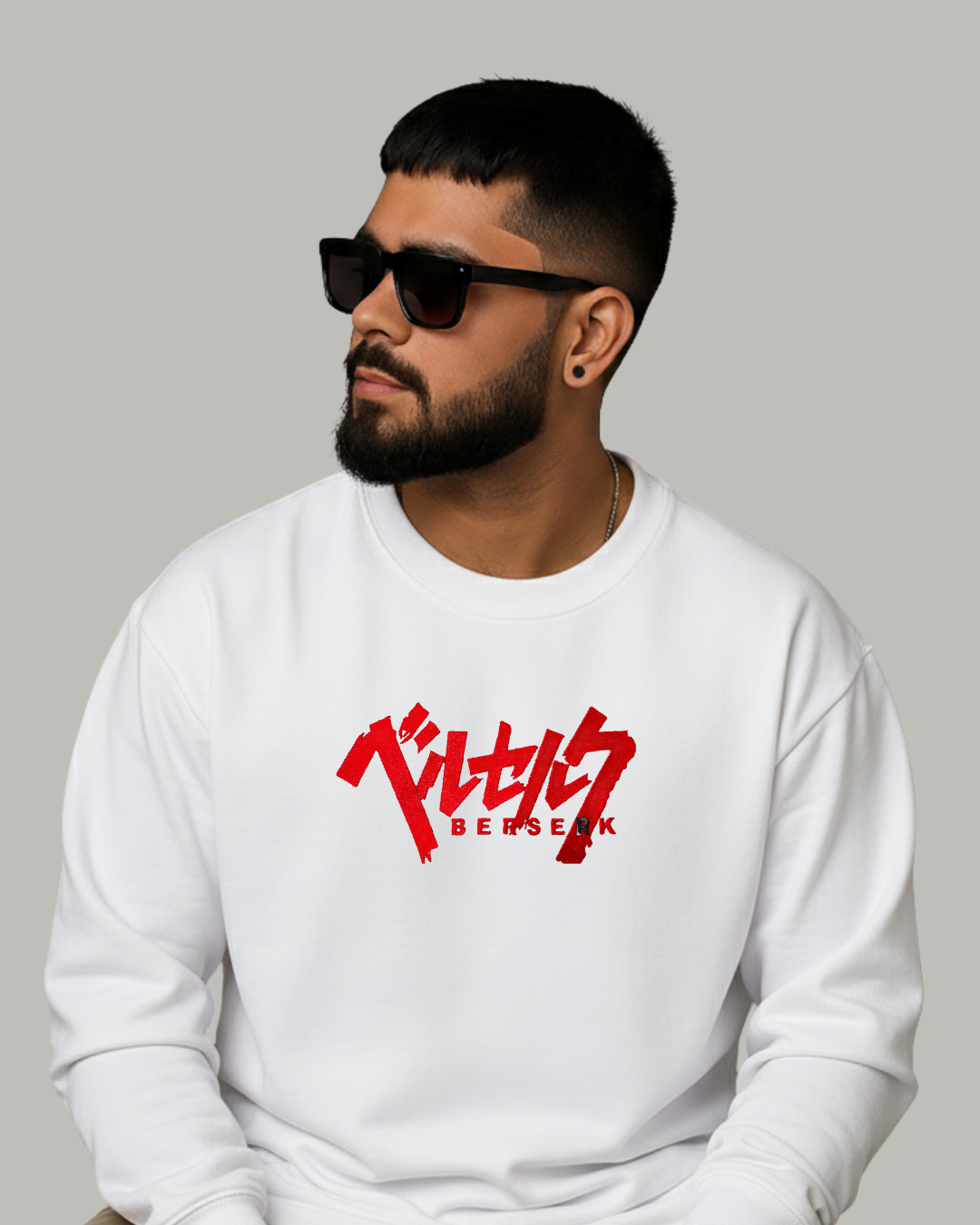 Berserk Embroidered Sweatshirt