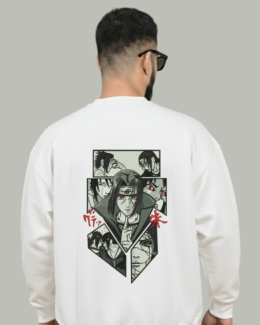 Itachi Sharingan Embroidered Sweatshirt
