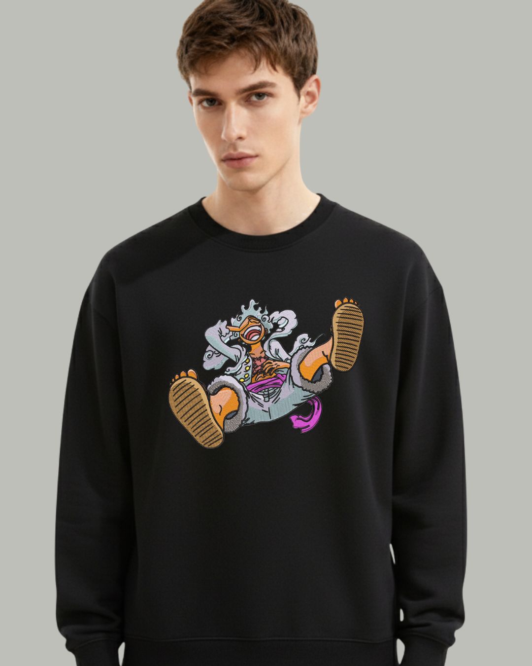 Luffy 5th Gear Embroidered Sweatshirt