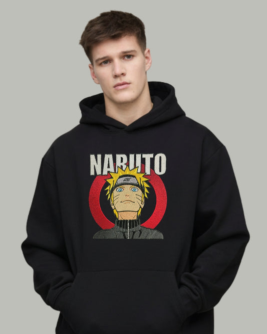 Naruto Embroidered Hoodie