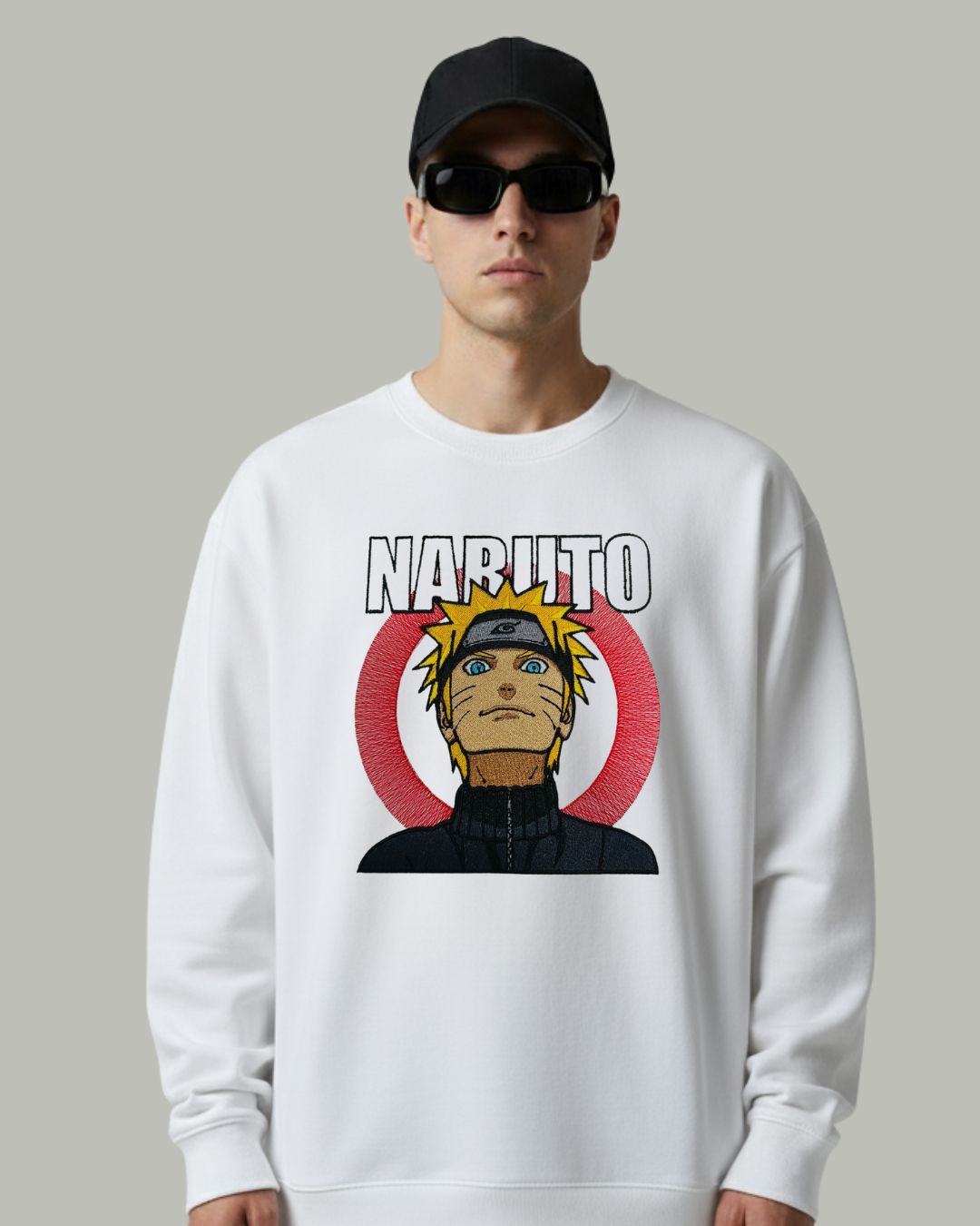 Naruto Embroidered Sweatshirt