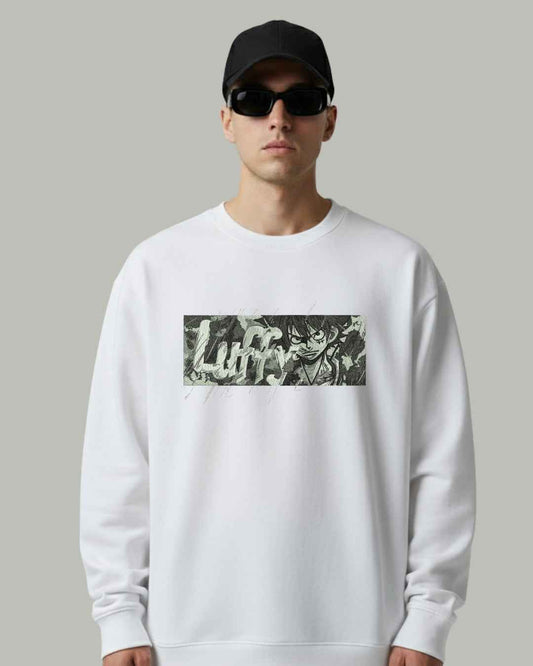 Luffy Embroidered Sweatshirt