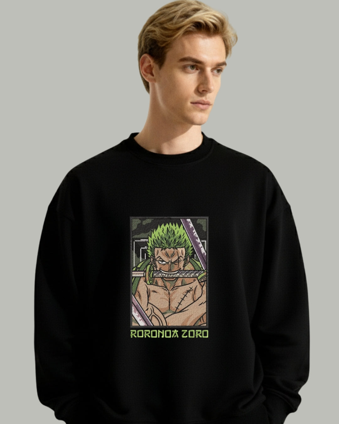 Zoro Embroidered Sweatshirt