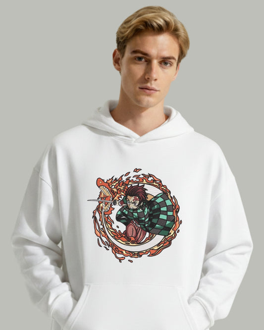 Tanjiro Embroidered Hoodie