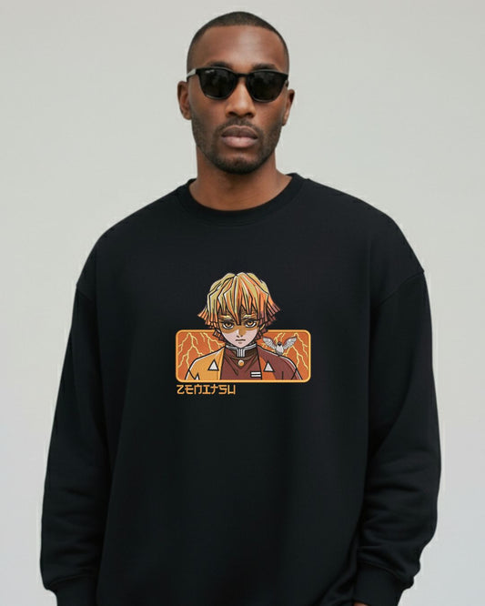 Zenitsu Embroidered Sweatshirt