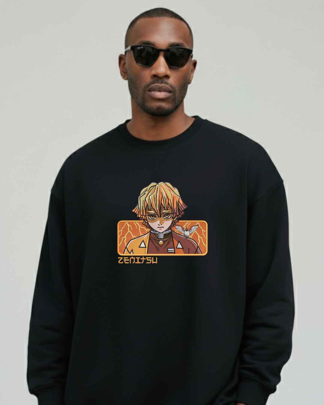 Zenitsu Embroidered Sweatshirt