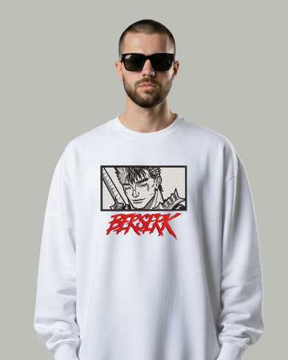 Berserk “Black Swordsman” Embroidered Sweatshirt