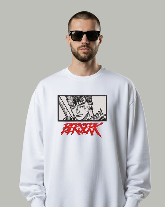 Berserk “Black Swordsman” Embroidered Sweatshirt