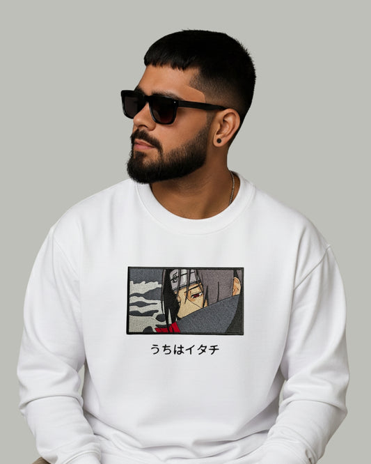 Itachi Embroidered Sweatshirt