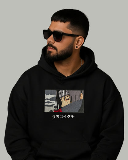 Itachi Embroidered Hoodie
