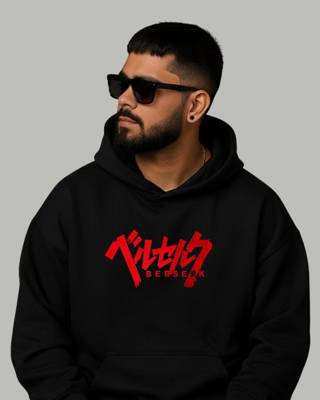 Berserk Embroidered Hoodie
