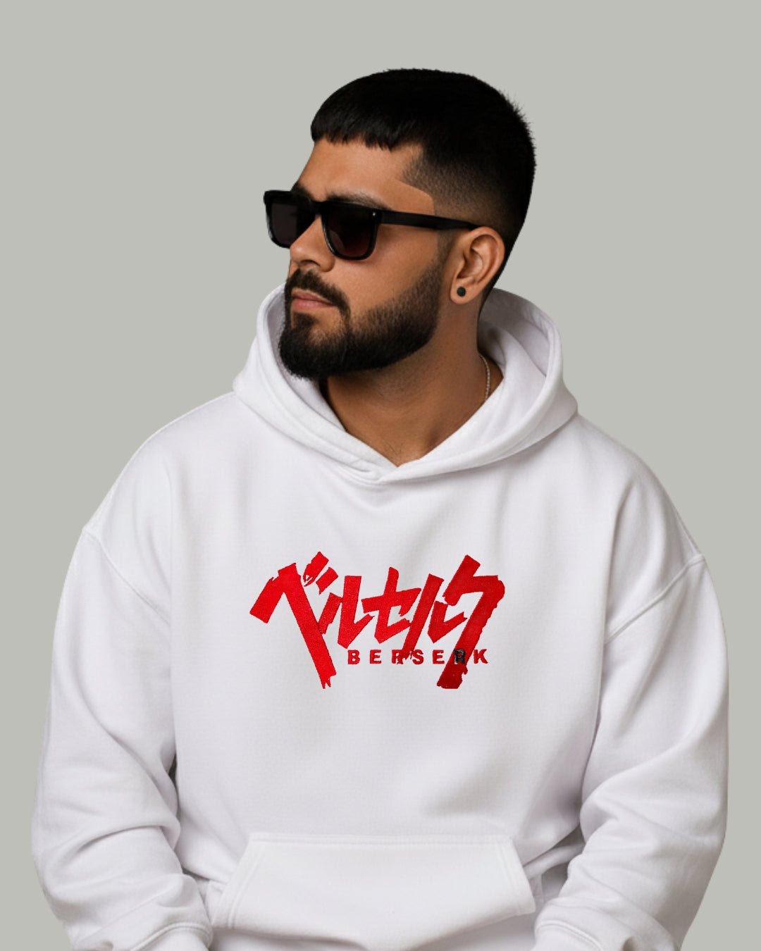 Berserk Embroidered Hoodie