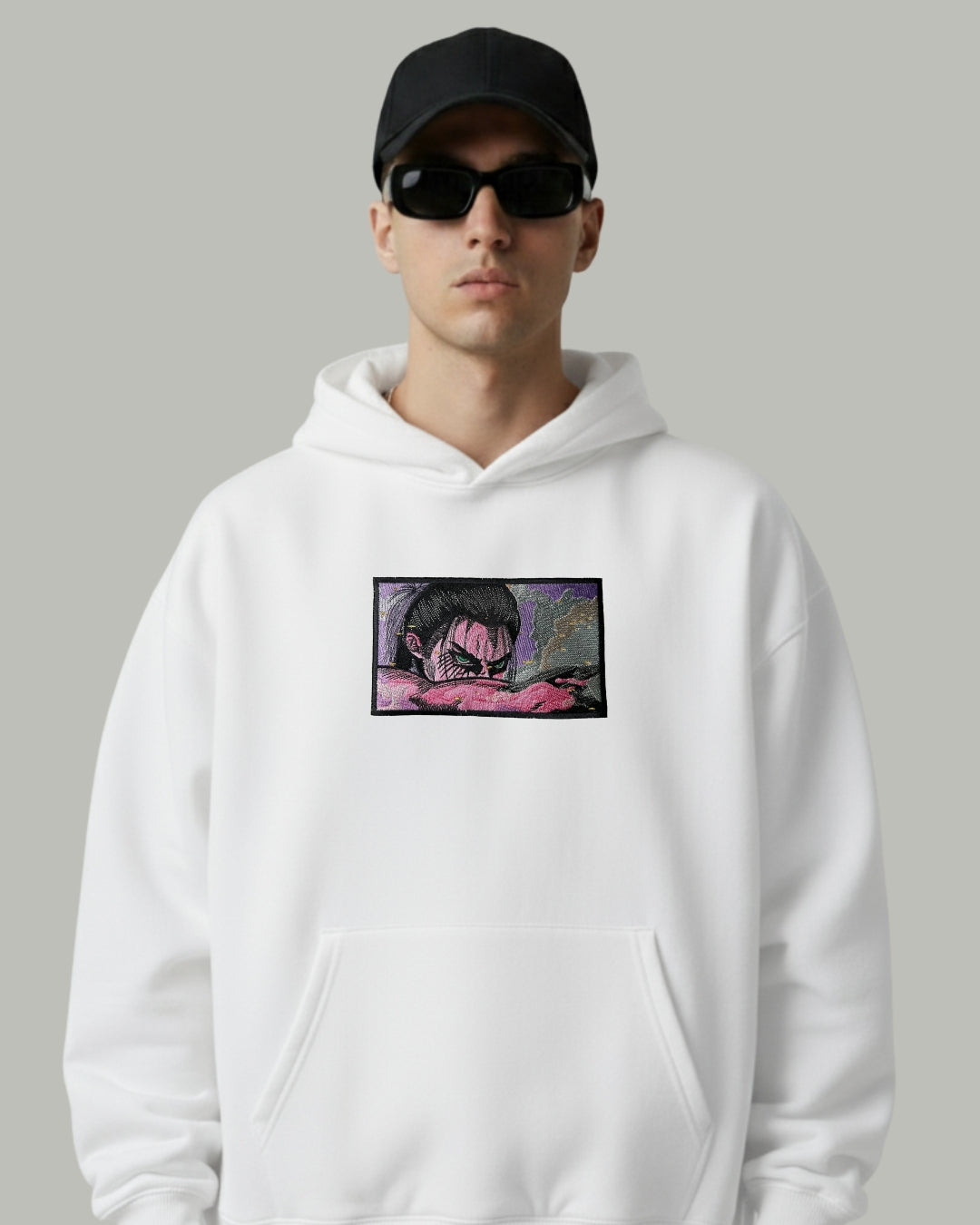 Attack on Titan Embroidered Hoodie