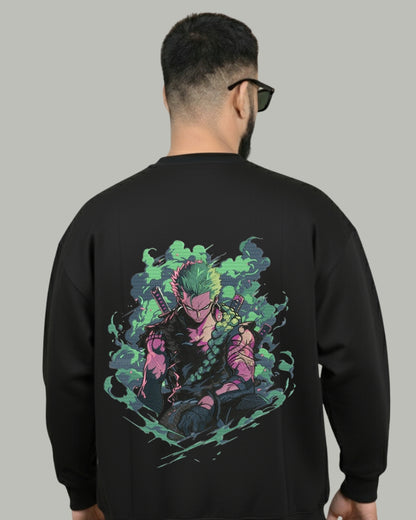 Zoro Aura Power Embroidered Sweatshirt