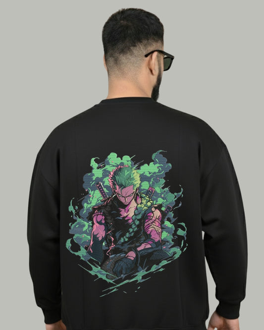 Zoro Aura Power Embroidered Sweatshirt