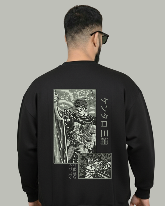 Berserk Embroidered Sweatshirt