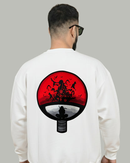 Itachi Clan Symbol Embroidered Sweatshirts