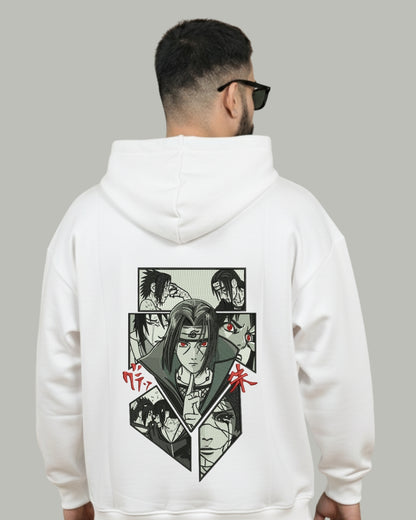 Itachi Sharingan Embroidered Hoodie