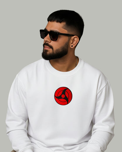 Itachi Sharingan Embroidered Sweatshirt