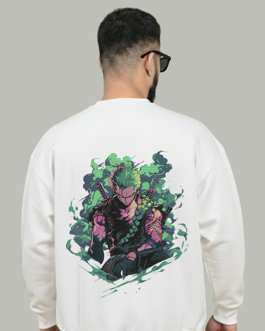 Zoro Aura Power Embroidered Sweatshirt