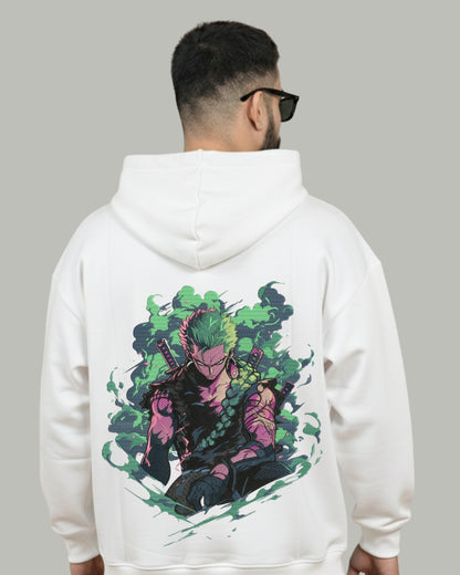 Zoro Aura Power Embroidered Hoodie