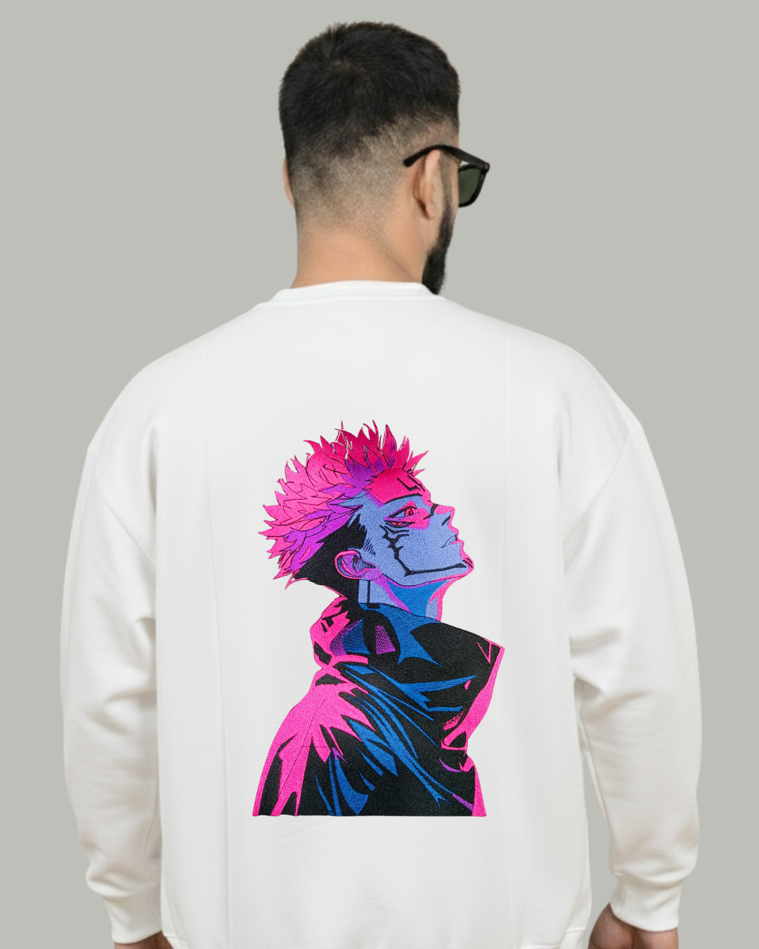 Sukuna Embroidered Sweatshirt