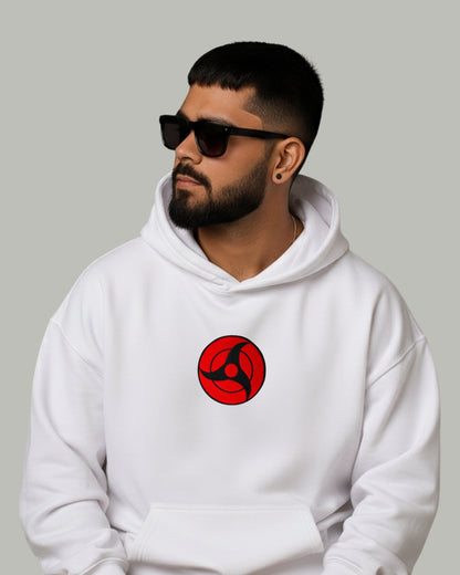 Itachi Clan Symbol Embroidered Hoodie