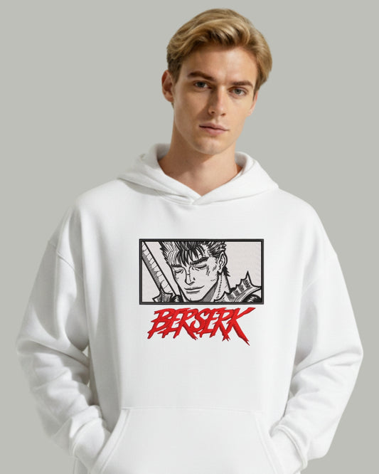 Berserk “Black Swordsman” Embroidered Hoodie