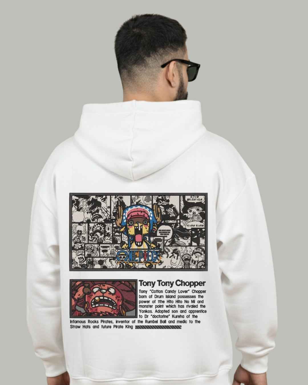 Tony Tony Chopper Embroidered Hoodie