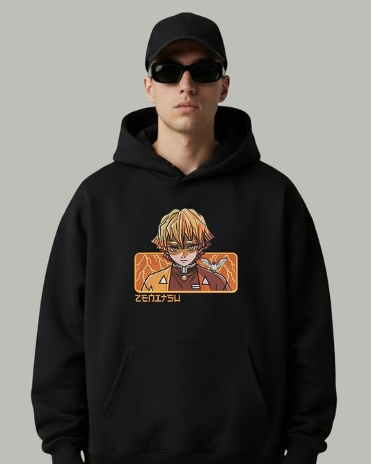 Zenitsu Embroidered Hoodie