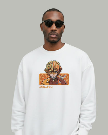 Zenitsu Embroidered Sweatshirt