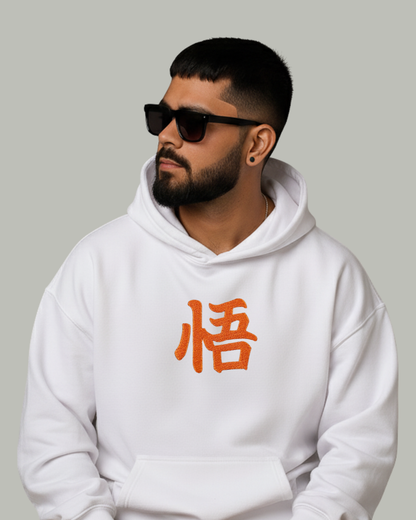 Super Saiyan Goku Embroidered Hoodie - Kreativ Arts Inc