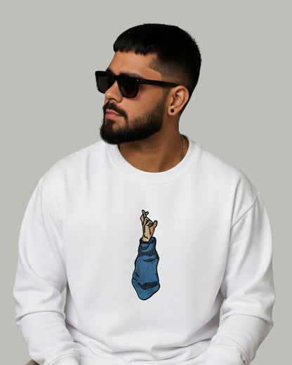 Satoru Gojo Embroidered Sweatshirt