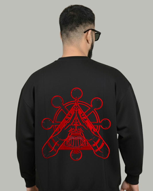 Sukuna “Domain Expansion” Embroidered Sweatshirt