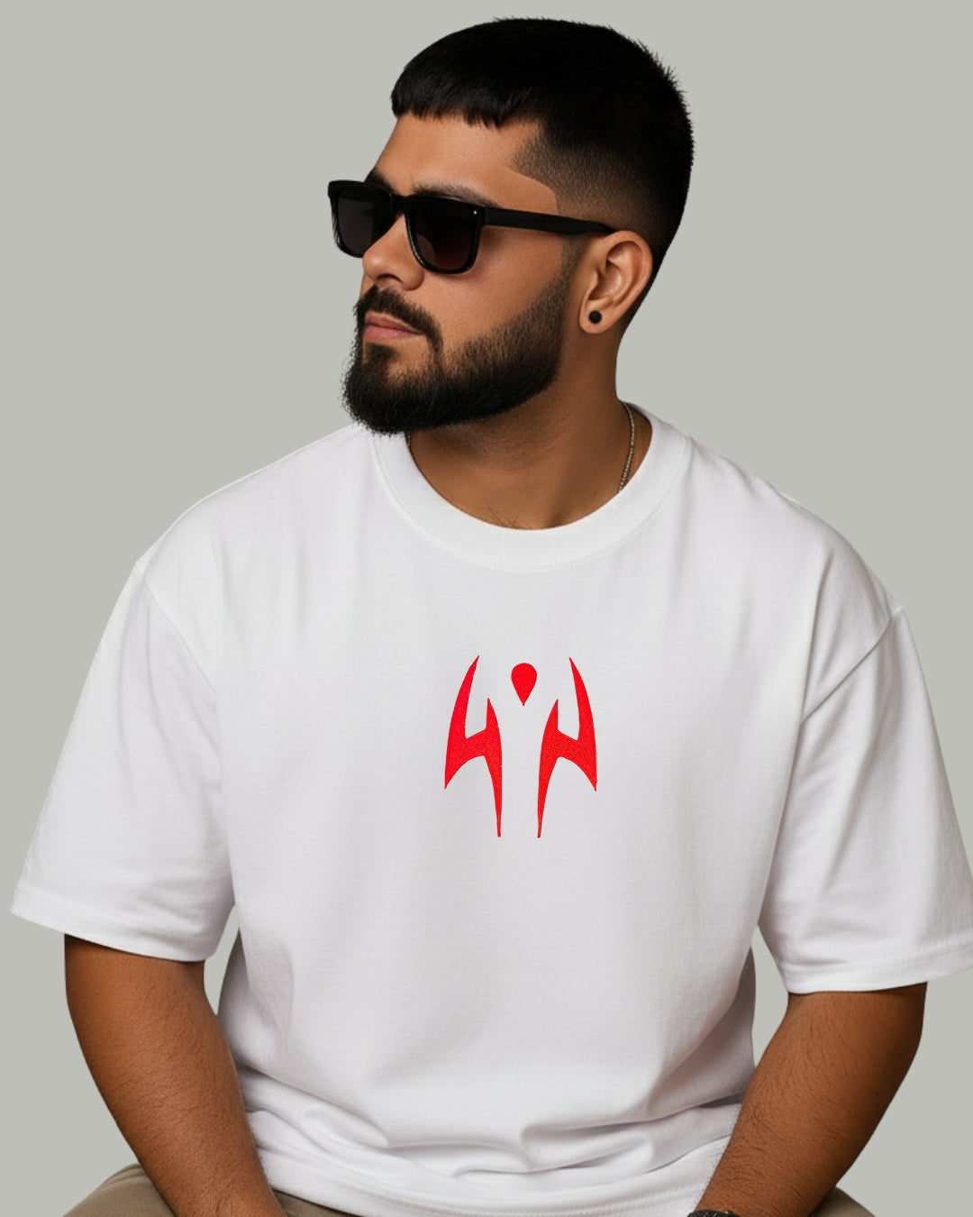 Sukuna “Domain Expansion” Embroidered Oversized T-Shirt