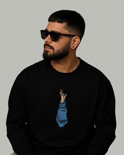 Satoru Gojo Embroidered Sweatshirt