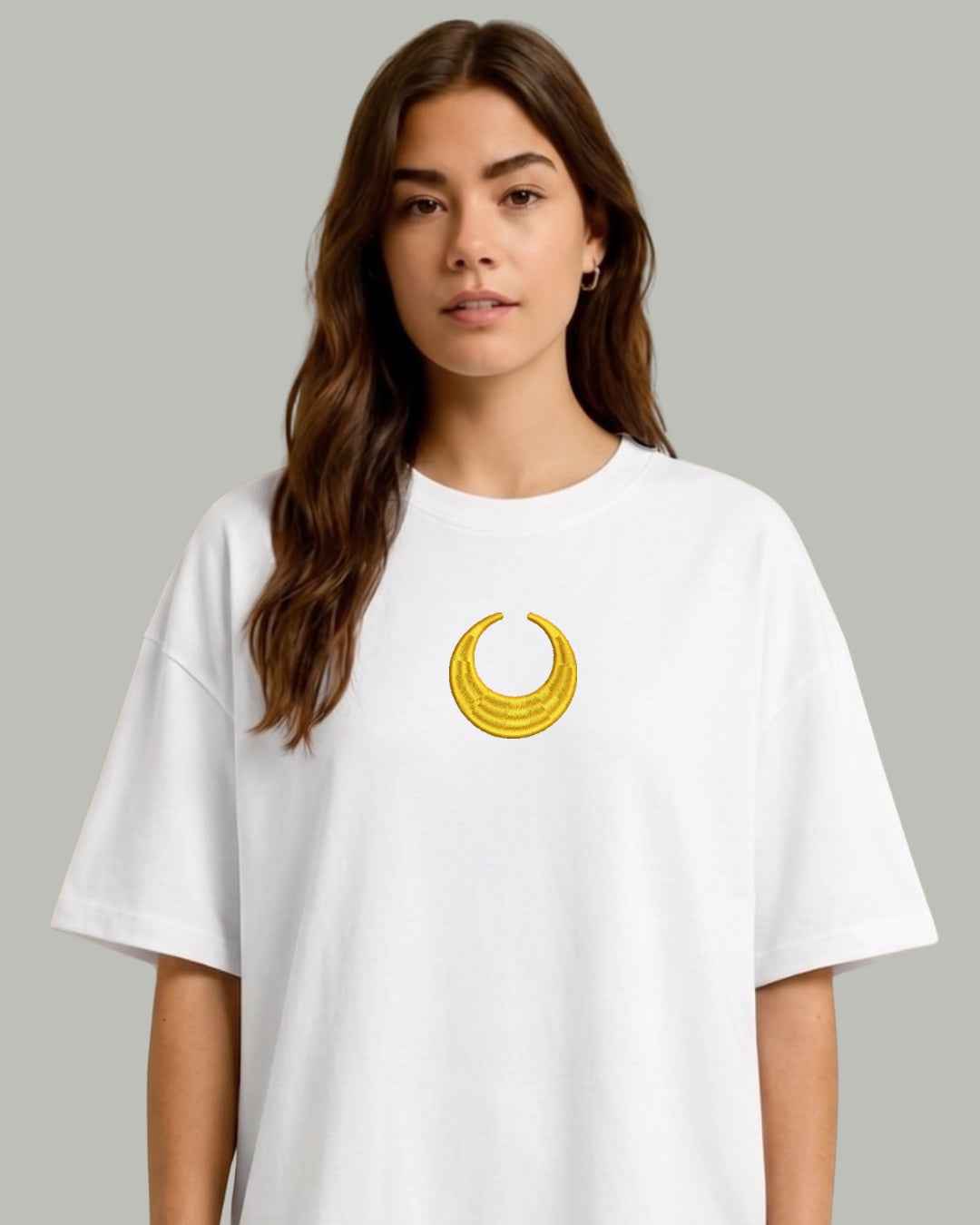 Sailor Moon Embroidered Oversized T-Shirt