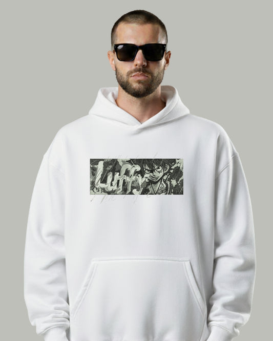 Luffy Embroidered Hoodie