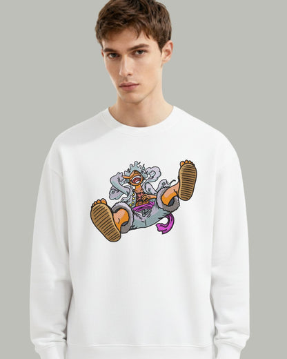 Luffy 5th Gear Embroidered Sweatshirt