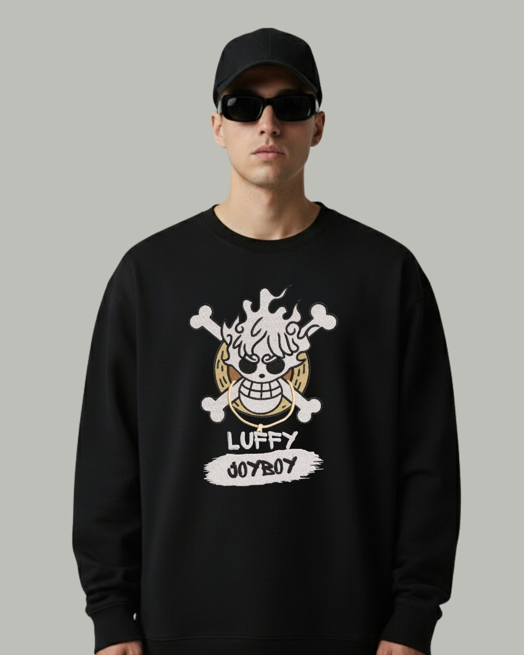 Luffy Joyboy Embroidered Sweatshirt