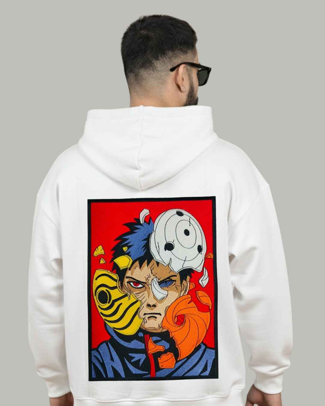 Obito Uchiha Embroidered Hoodie