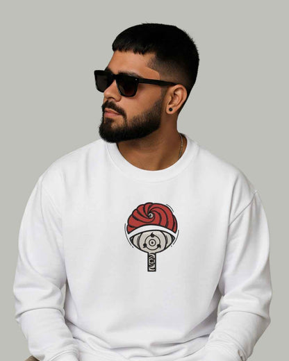 Obito Uchiha Embroidered Sweatshirt