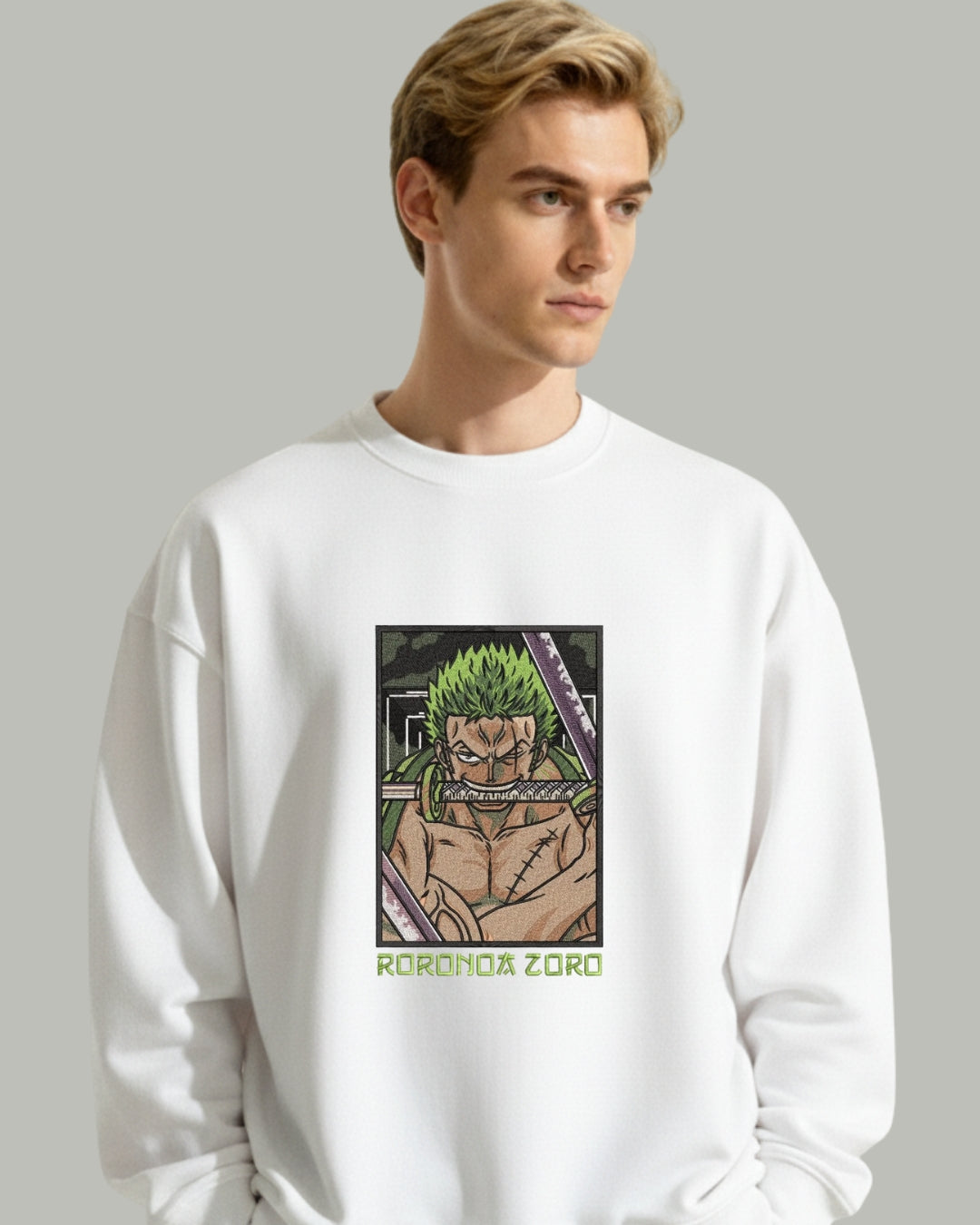 Zoro Embroidered Sweatshirt