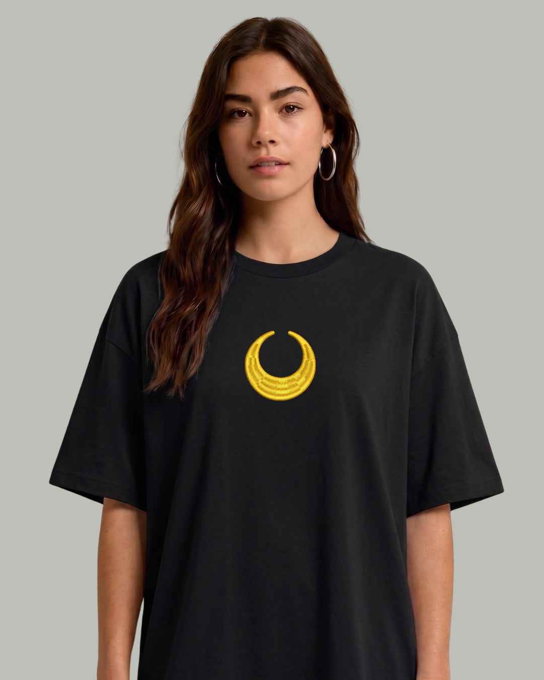 Sailor Moon Embroidered Oversized T-Shirt